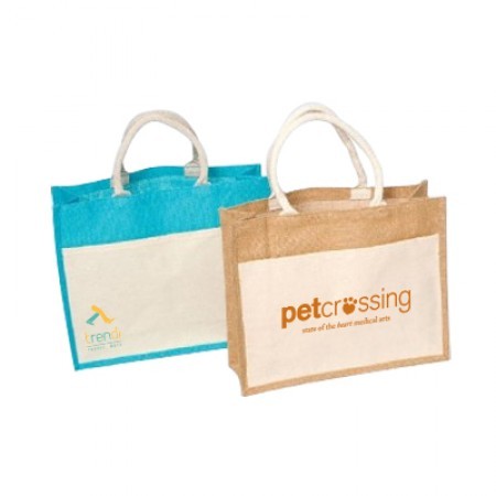 Summer Beach Natural Jute Bag (430x350x150) 01