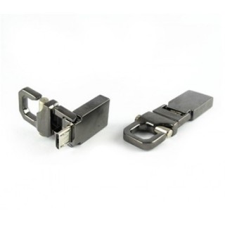 Metal Hook OTG Micro USB for Smartphone - 8GB
