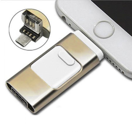 iFlash 3-in-1 OTG Mirco USB Flash Drive for Smartphone - 4GB 11