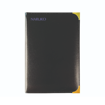 Gold Corner Bonded Paper Based Executive Log 05