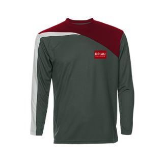 OS Quick Dry Microfiber Eyelet Cut & Sew Long Sleeve 160 T-Shirt 06