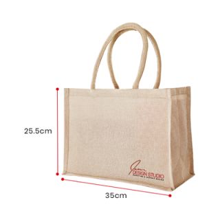 Natural Laminated Juco Bag (255x350x150) 07