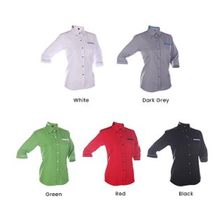 OS F1 Corporate Uniform 3/4 Sleeve 200gsm Shirt V2 02