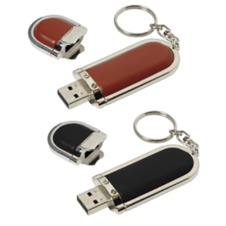 Classic Leather USB Flash Drive - 4GB 01
