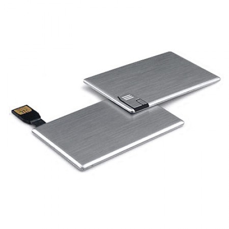Aluminium Card USB Flash Drive - 4GB 01