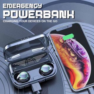 X-PRO Bluetooth 5.3 Earbuds With Powerbank Charging Box 12