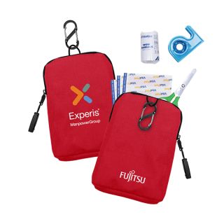 8-in-1 MDA Cert FIRST Aid Premium Polyester Pouch