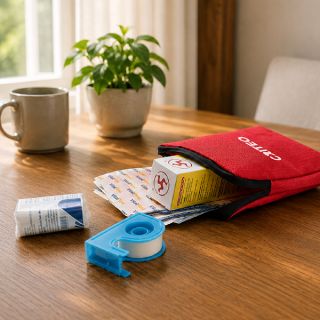8-in-1 MDA Cert FIRST Aid Premium Polyester Pouch