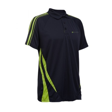 OS Wave Microfibre Unisex 140gsm Polo T-Shirt 07