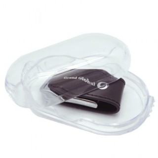 Oval Crystal Clear Transparent USB Packaging Box