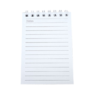 Fancy Wire-O Pocket Notebook 07
