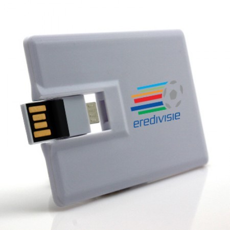 Slide Card OTG Micro USB Flash Drive - 8GB 01