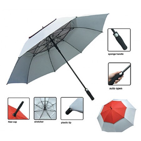 30" Premium Double Layer Golf Umbrella 01