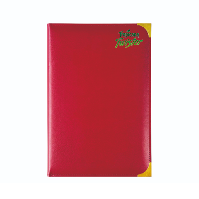 Gold Corner Bonded Paper Based Executive Log 01