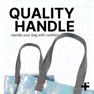 LUMIN Custom Holographic Tote Bag 04