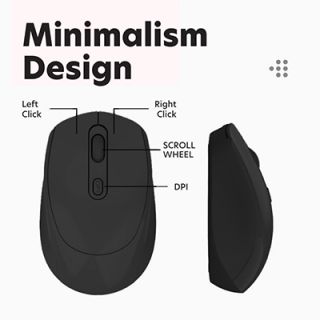 High Performance Dual Mode Bluetooth + 2.4G Wireless Mouse 04