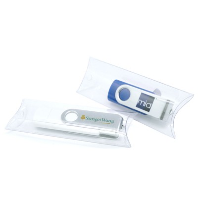 Transparent PP Tube Box for Flash Drive 01