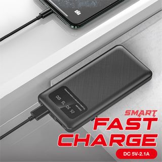 Power Bank 2.1A Fast Charge with Dual USB Port - 10000mAh 08
