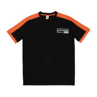 OS Quick Dry Polyester Interlock V-Neck 150gsm T-Shirt 07