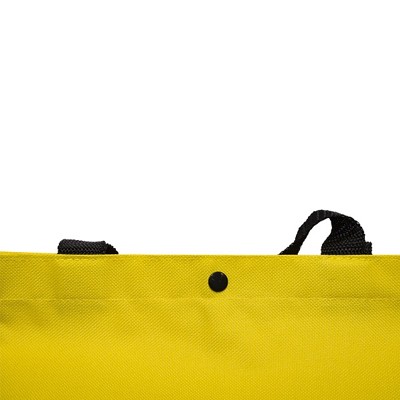 Black Side Nylon Tote Bag (350x370x120) 04