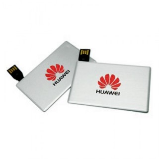 Aluminium Card USB Flash Drive - 4GB