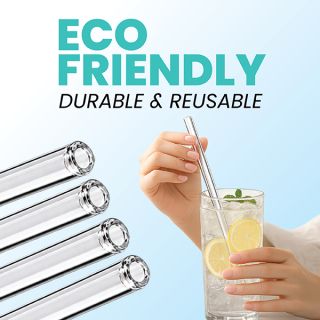 8mm Borosilicate Glass Straw 04