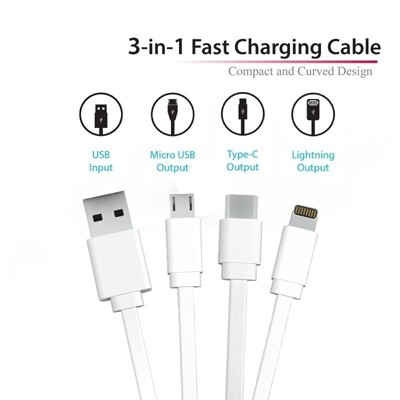 LED Light Up Logo - 3 In 1 Fast Charge 05