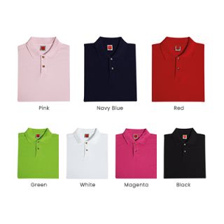 OS Female CVC Honeycomb Short Sleeve 230gsm Polo Shirt