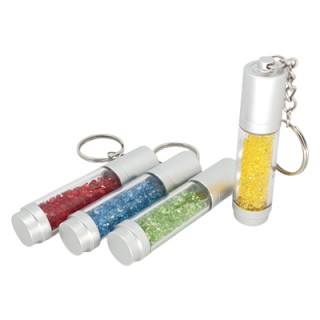 Cylinder Crystal USB Flash with LED - 4GB 08