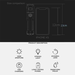 Super LED Torchlight - Adjustable Focus 14