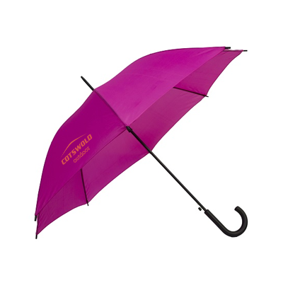 24" Polyester Solid Fabric Umbrella 01