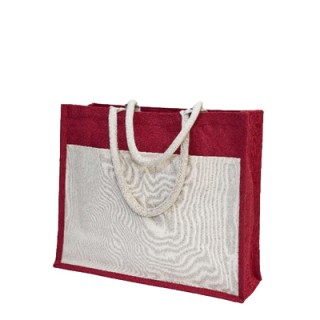 Natural Front Jute Bag (380x430x150) 06