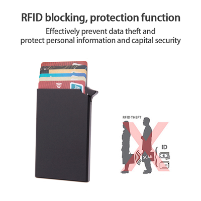 RFID Block Metal Credit Card Holder V2 | Name Card Holders Supplier ...