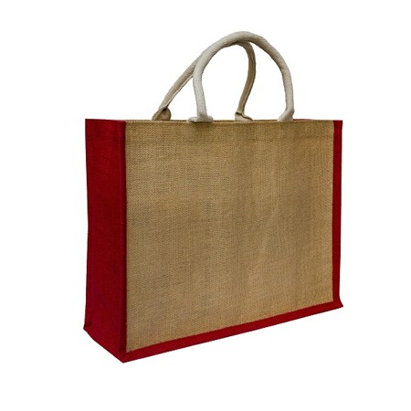 Color Natural Jute Bag (315x410x140) 04