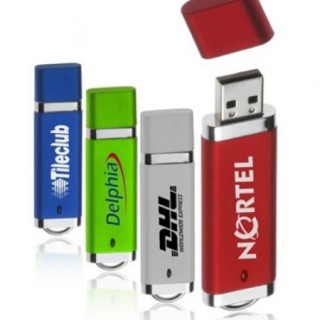 Color 2 Tone USB Flash Drive - 4GB