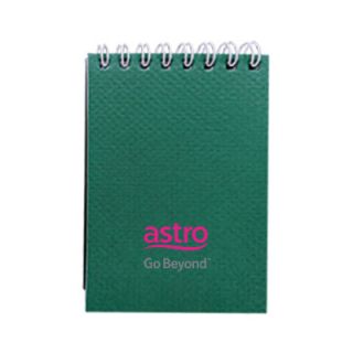 Fancy Wire-O Pocket Notebook 03