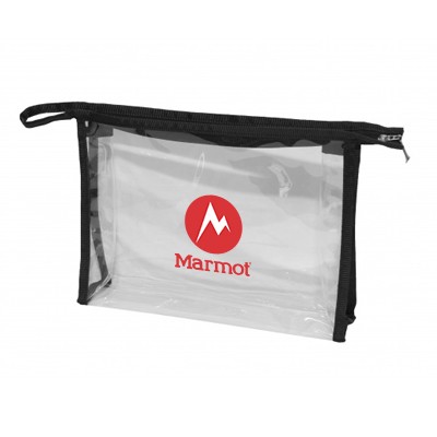 Clear PVC Cosmetic Pouch 01