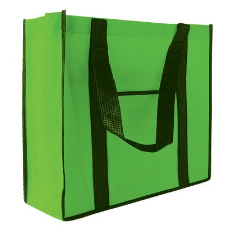 Tone Non-Woven Tote Bag with Pocket - 100gsm (375x330x125) 04