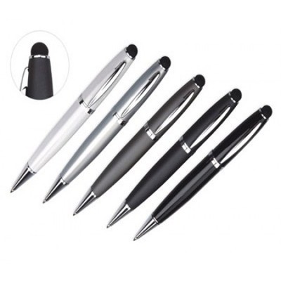 GENEVA USB Flash Drive Ball Pen with Stylus - 8GB 07