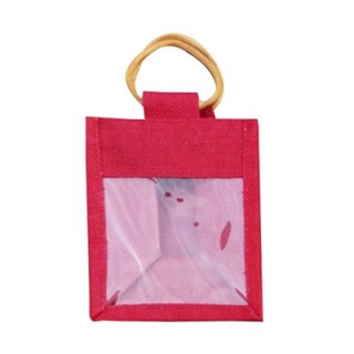 Laminated Jute Tote Bag (135x155x110) 05