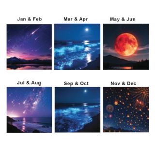 A Journey Through Light Calendar 2027 04