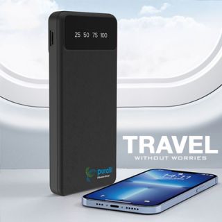 ULTRASLIM Power Bank with 4 Detachable Cable - 10000mAh