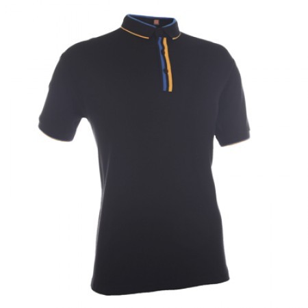 OS CVC Cotton Interlock Tipped 210gsm Polo Shirt 08