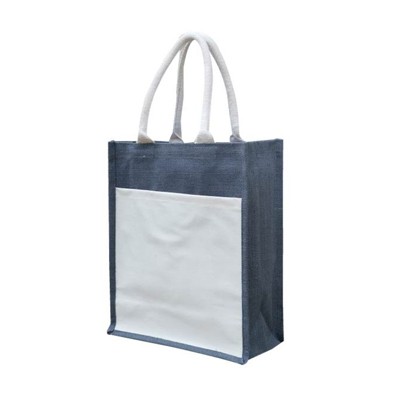 Summer Beach Natural Jute Bag (305x370x140) 07
