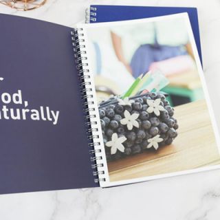 Custom Wire-O Artcard Notebook - A5 Size 04