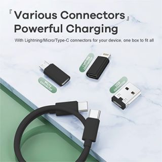 PENTAX 5-in-1 3A Charger Cable Sim Storage