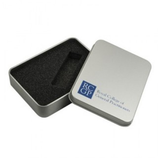 Covered Small Metal Tin Box 05
