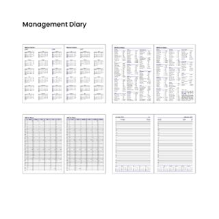 A5-1 Leatherette Management Diary 05