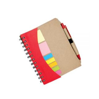 ARCH Eco Recycled Lined Notebook with Pen 03