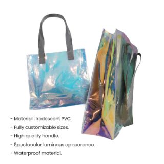 LUMIN Custom Holographic Tote Bag 07